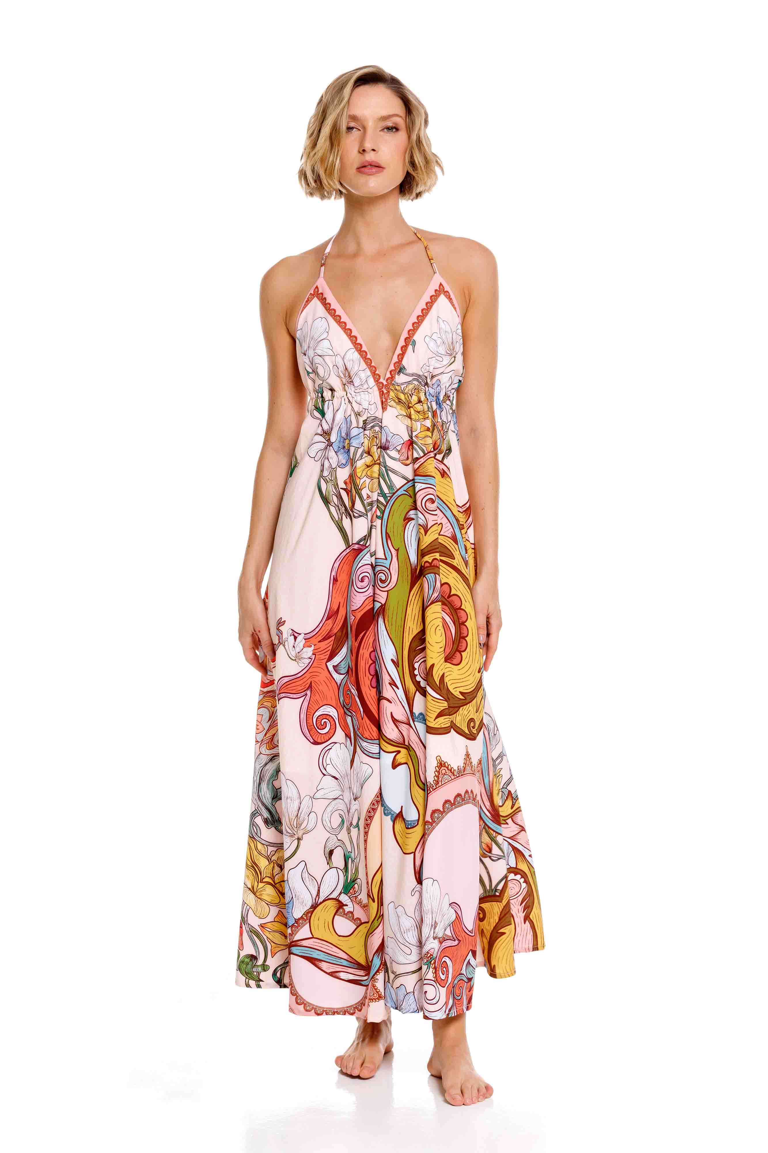 Vestido Bohemia Aurea