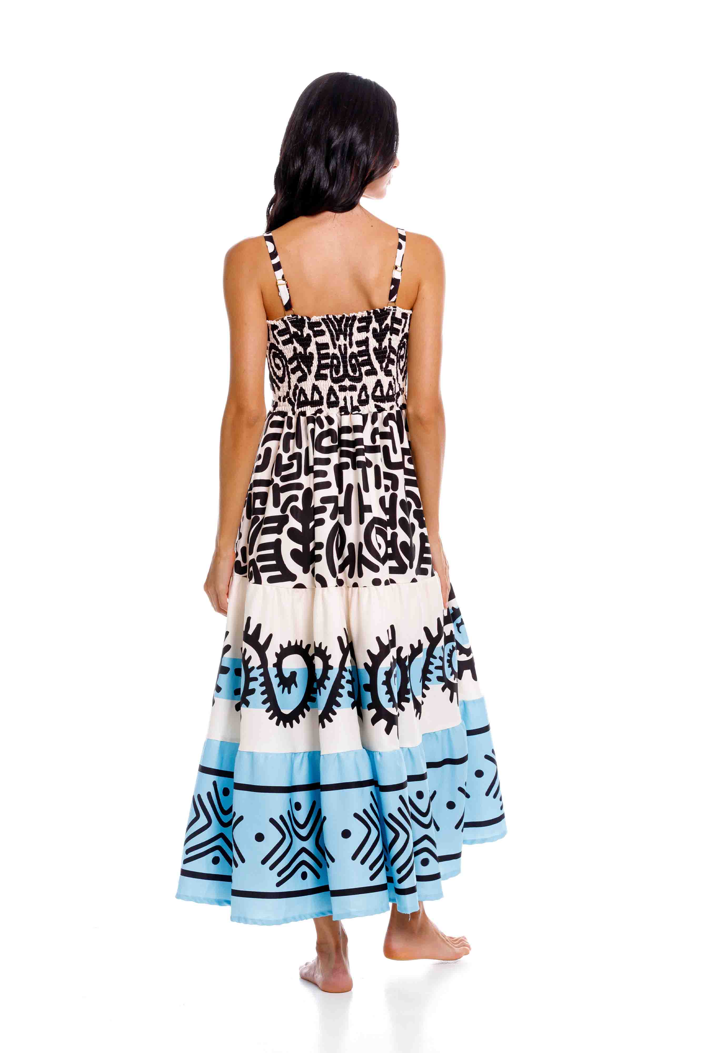 Vestido Largo Jardinero Mazai