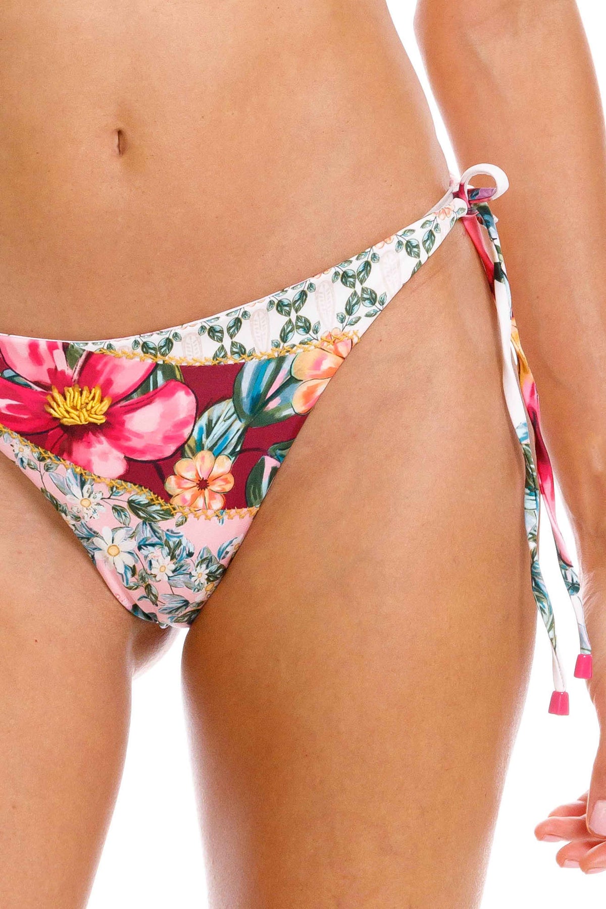 Panty con Tiras de Bikini Kenia Ondas